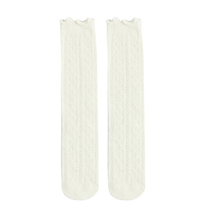 Baby Girls Thin Cotton Hollow Socks