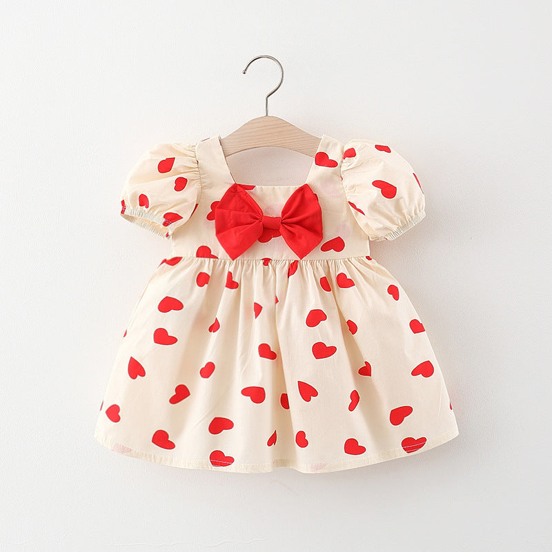 Baby Cute Beach Dress Girls Casual Summer Dress