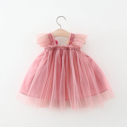 Girls Vacation Princess Dress Girls Resort Dress