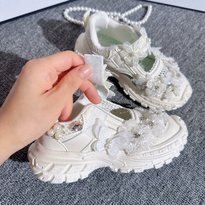 Baby Girls Summer Sneakers Flower Princess Sandals