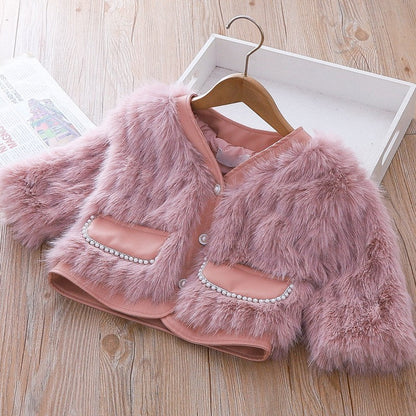 Cute Baby Girl Winter Coat Girls Princess Outfit