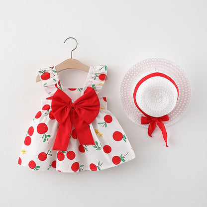 Girls Casual Summer Dress Girls Beach Party Dress