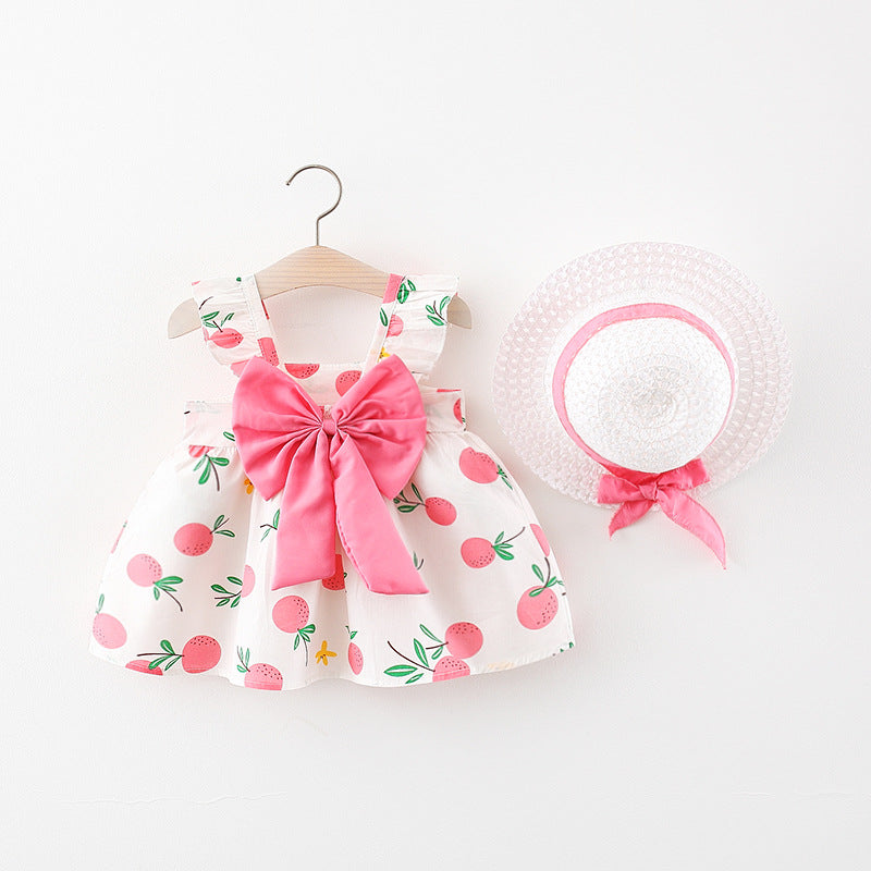Girls Casual Summer Dress Girls Beach Party Dress