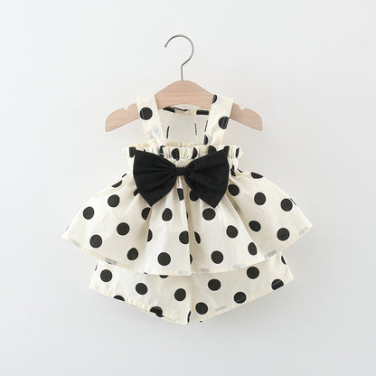 Girls Summer Vacation Outfit Girls Resort Outfit Two-Piece Set