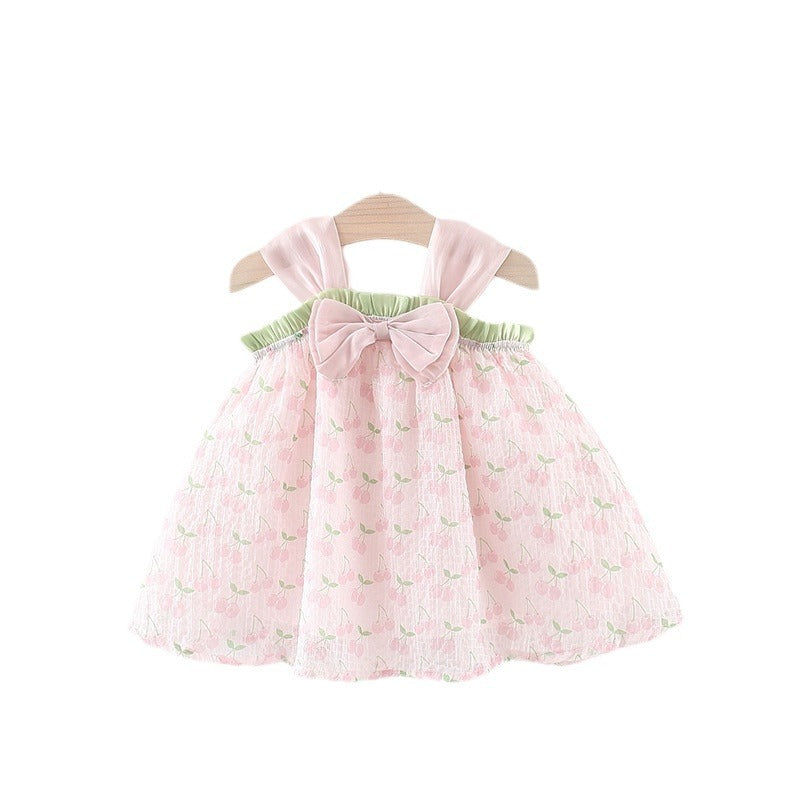 Girls Resort Dress Girls Summer Vacation Dress