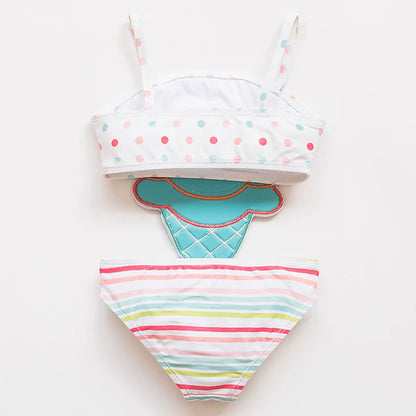 Children's Swimsuit Baby Princess Cute One-piece Swimsuit