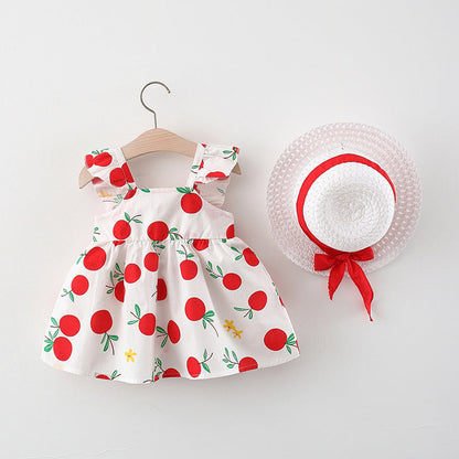 Girls Casual Summer Dress Girls Beach Party Dress