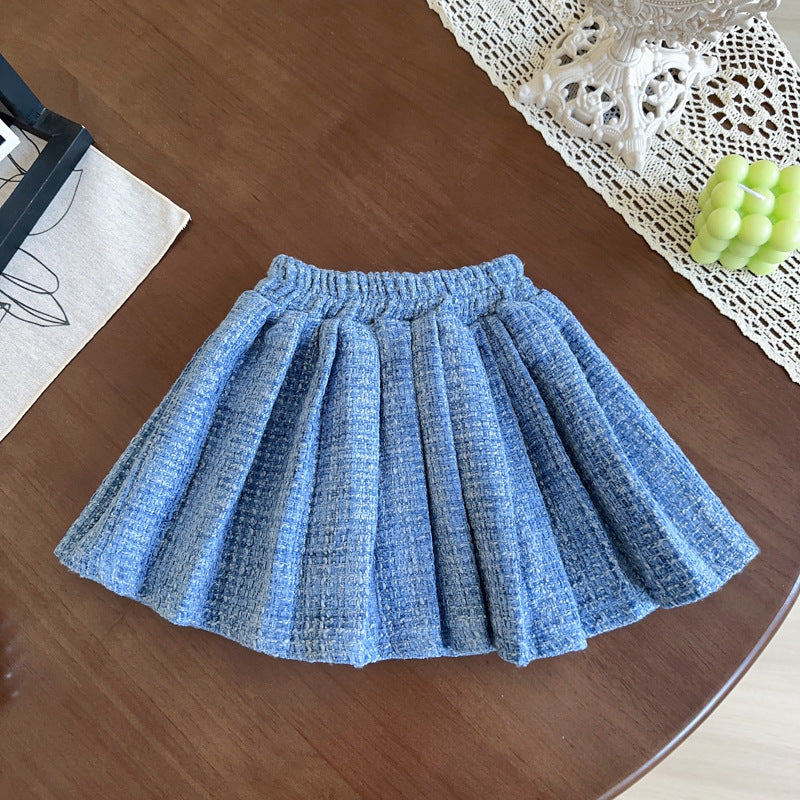 Girls Cute Birthday Outfit Girls Princess Outfit Two-piece Set