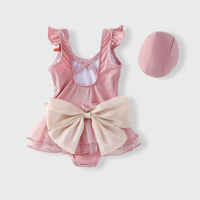 Cute Baby Summer Princess Tulle Swimsuit