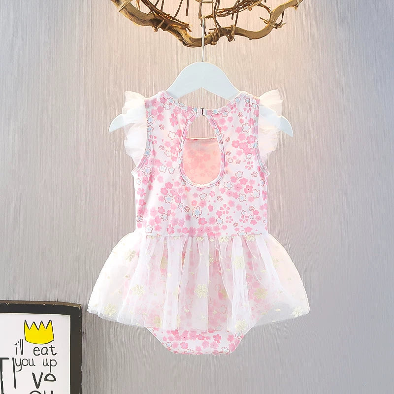 Summer Baby Cute Princess Onesie Swimsuit