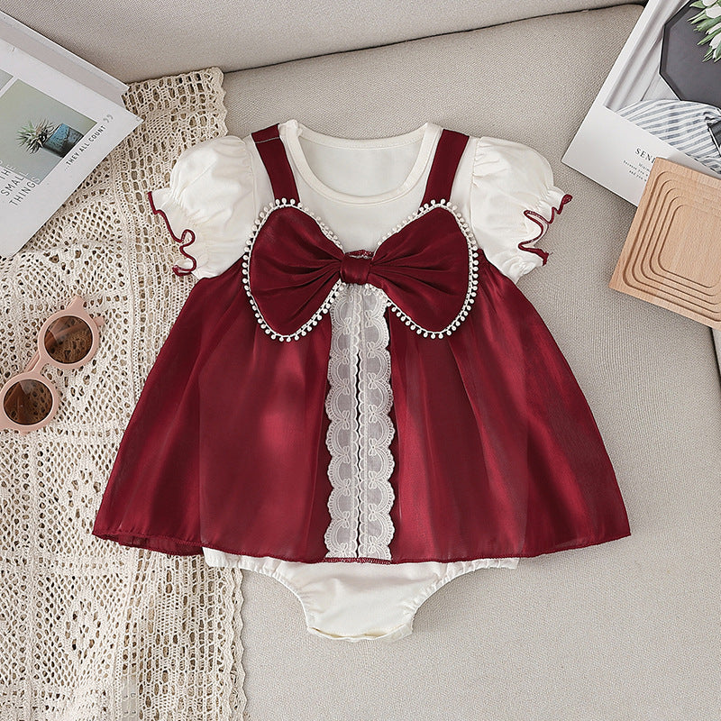 Girls Summer Holiday Dress Girls Cute Resort Dress