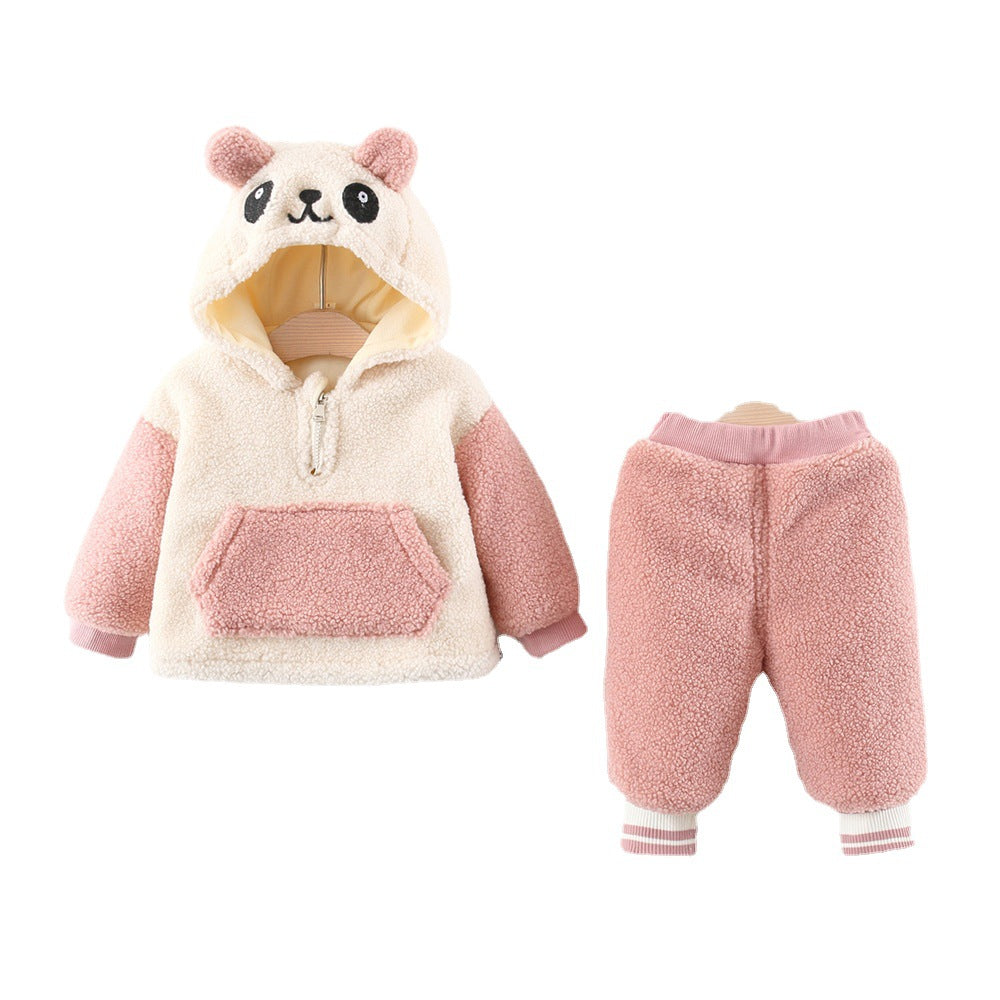 Girls Autumn Outfit Girls Fall School Two-piece Set