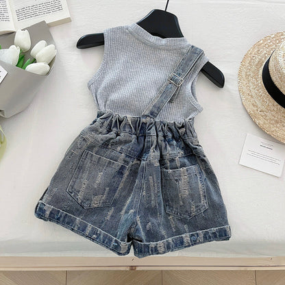 Girls Classic Outfit Girls Classic Outfit Two-piece Suit