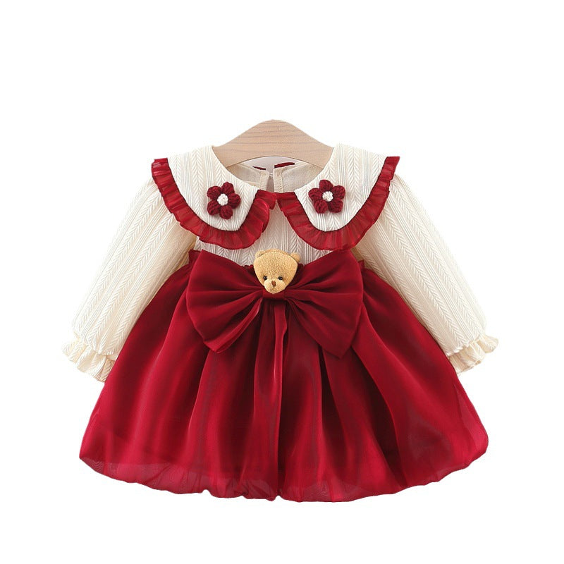 Girls Autumn School Dresses Girls Elegant School Dresses