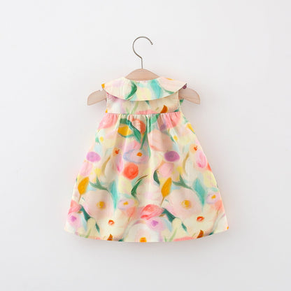Girls Summer Holiday Dress Girls Resort Dress