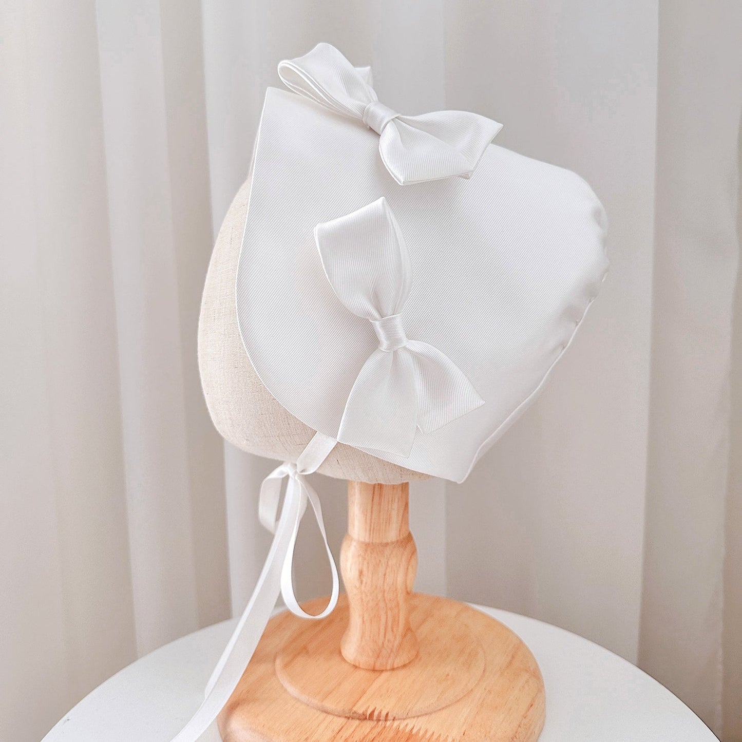 Baby White Birthday Princess Hat Girl Bowknot Cute Hat