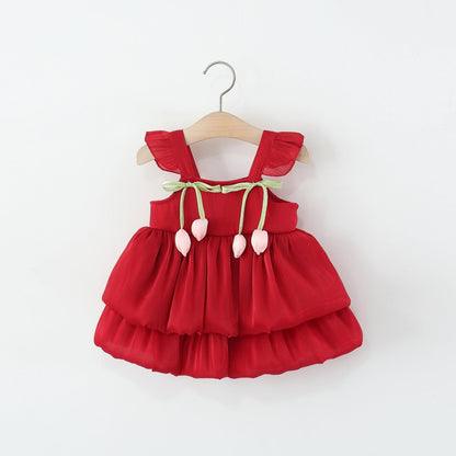 Girls Vacation Dress Girls Summer Holiday Dress