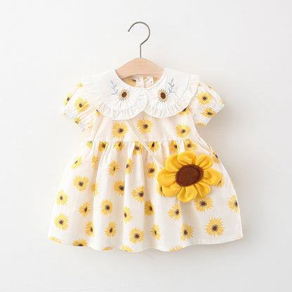 Girls Vacation Dress Girls Casual Summer Dress