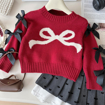 Girls Fall School Outfit Girls Comfortable Outfit Two-Piece Set