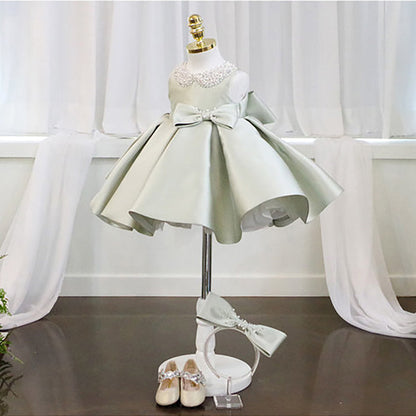 Baby Girl Formal Princess Puffy Dress Girl Birthday Party Dresses Toddler Prom Dress