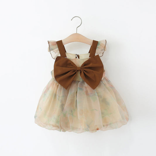 Girls Summer Resort Dress Girls Casual Dress
