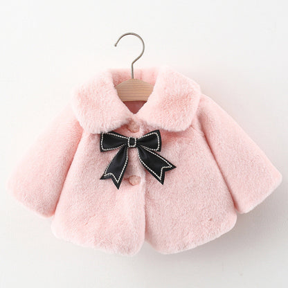 Baby Cute Comfortable Coat Girls Fall School Outfit