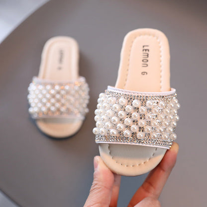 Children's Bead Beach Shoes Slippers