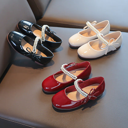 Girls' Soft-soled Flat Princess Shoes