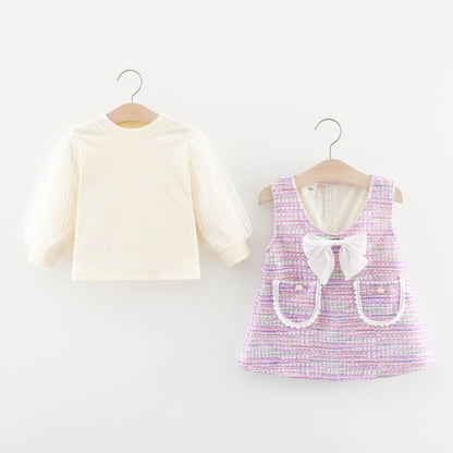 Girls Summer Vacation Dress Girls Resort Dress