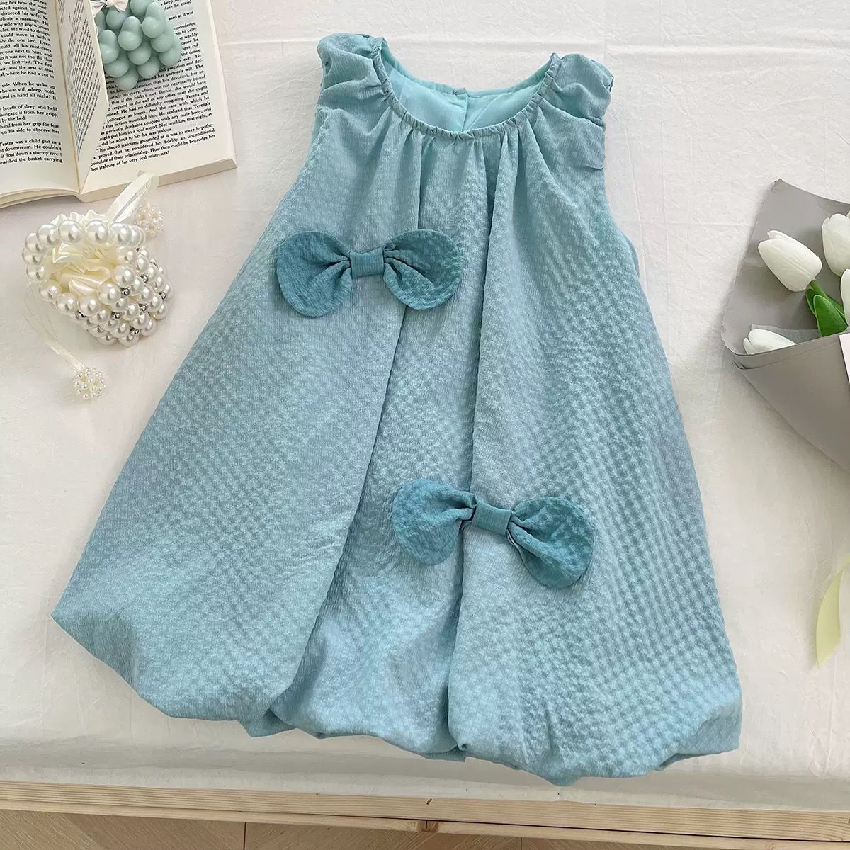 Girls Summer Holiday Dress Girls Back to School Dress