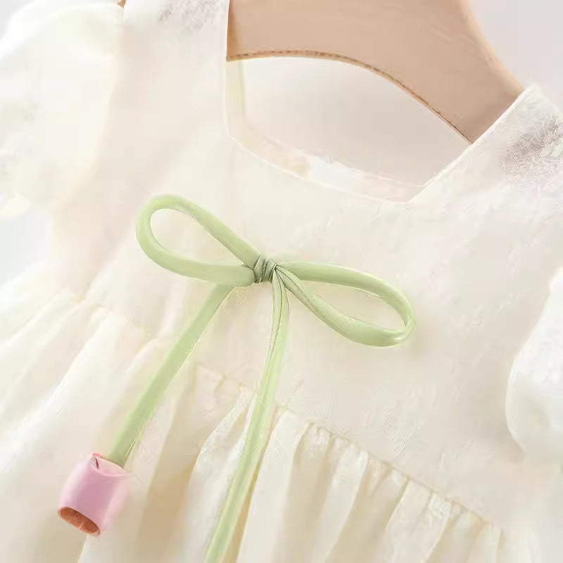 Girls Summer Casual Dress Girls Beach Dress
