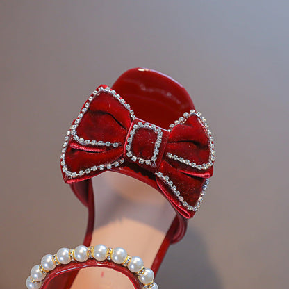 Girls' Soft-soled Non-slip Princess Shoes