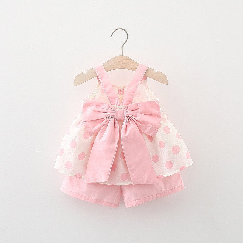 Girls Resort Outfit Girls Summer Vacation Outfit Two-piece Set