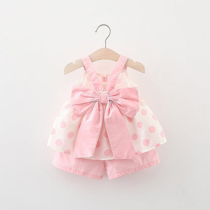 Girls Resort Outfit Girls Summer Vacation Outfit Two-piece Set