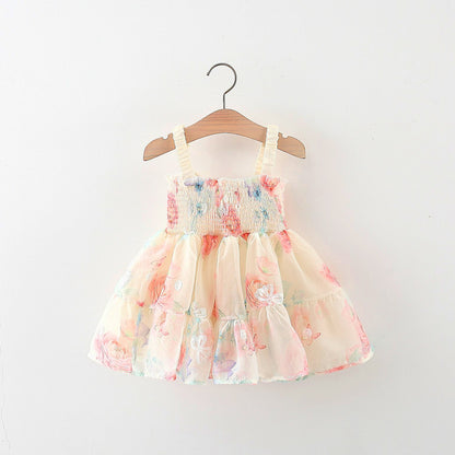 Girls Vacation Dress Girls Summer Beach Dress