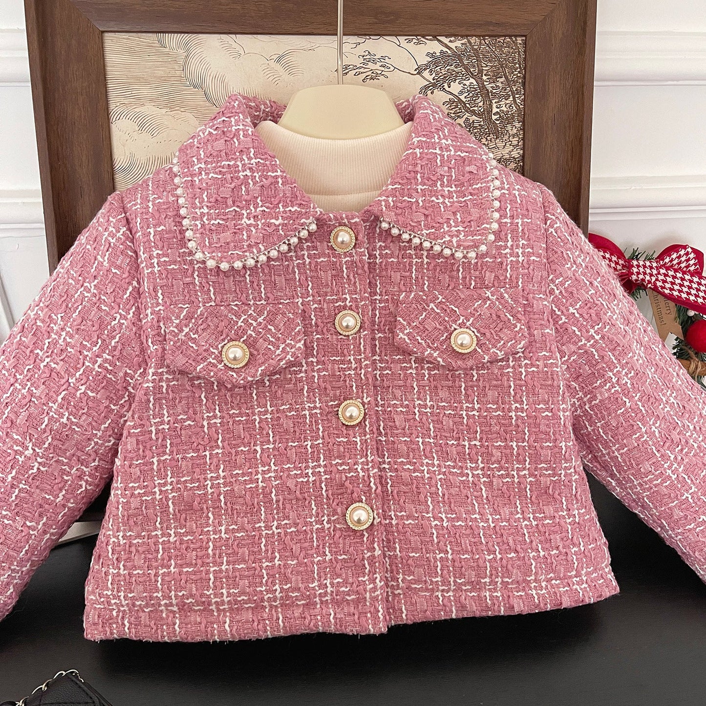 Girls Fall School Outfit Girls Elegant Comfortable Outfit Two-piece Set
