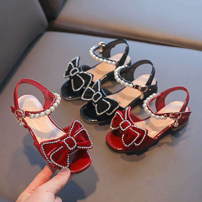 Girls' Soft-soled Non-slip Princess Shoes