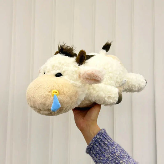 Soft Snotty Huggable Cow Plush