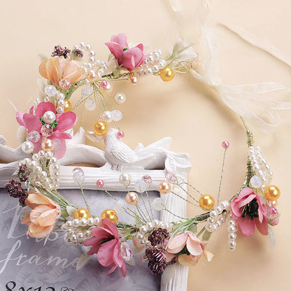Elegant Cute Head Flower Child Hairpin Headdress