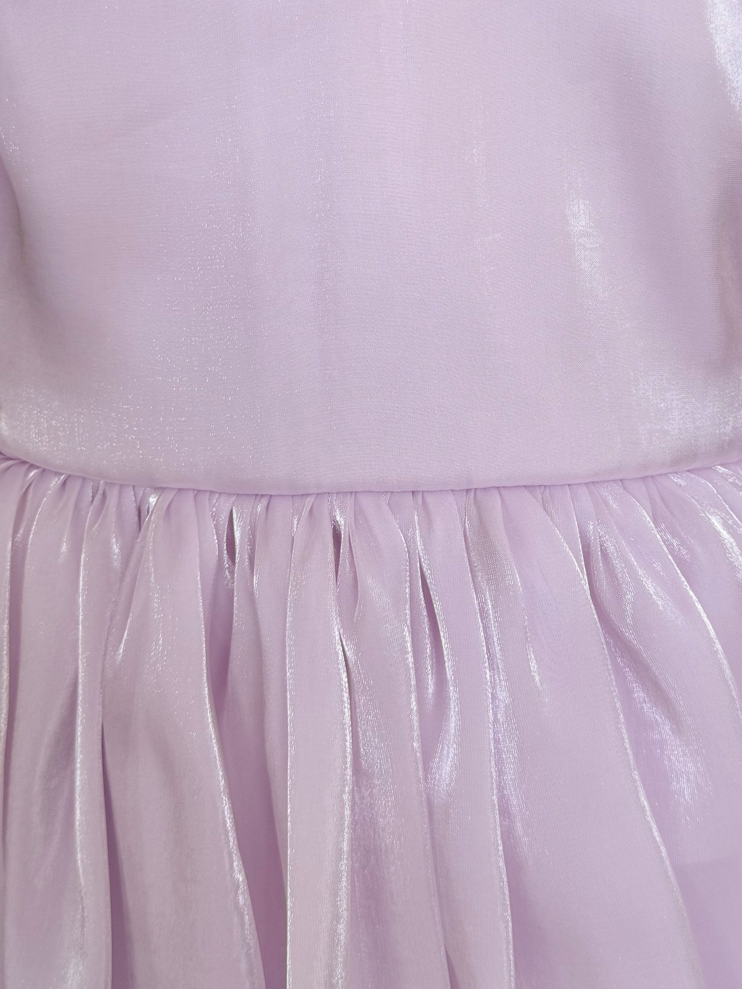 Scarlette Rose Purple Pearl Organza Baby Girl Party Romper
