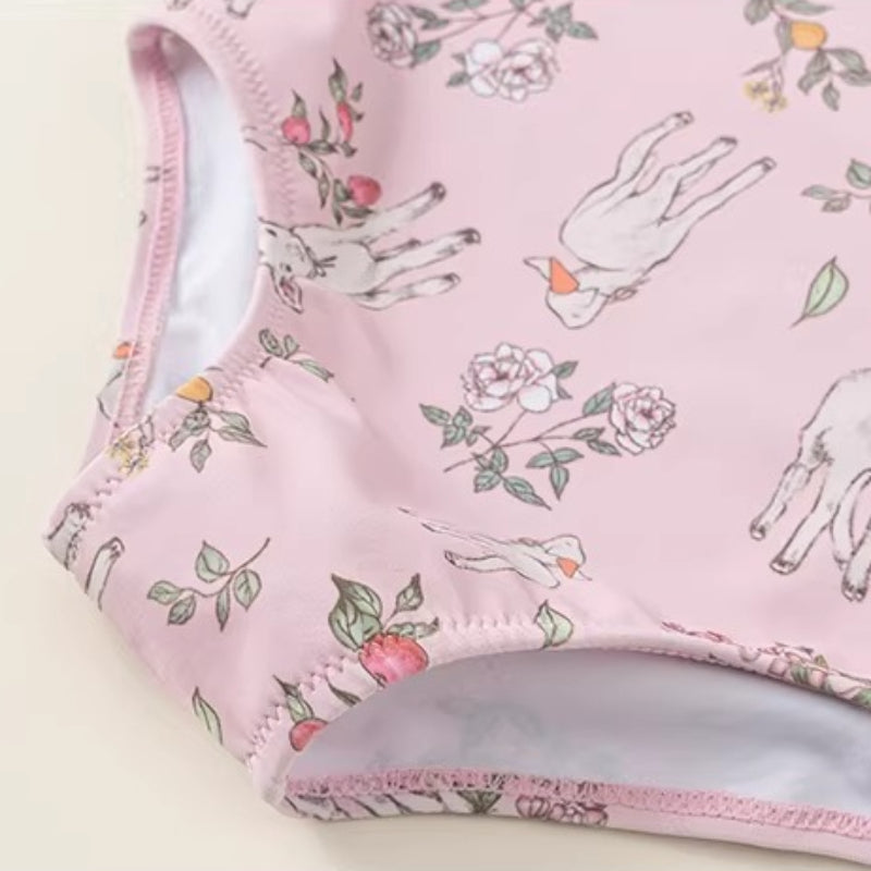 Baby New Summer Printed Onesie Swimsuit