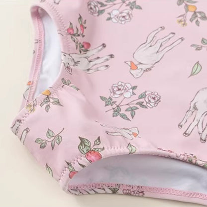 Baby New Summer Printed Onesie Swimsuit