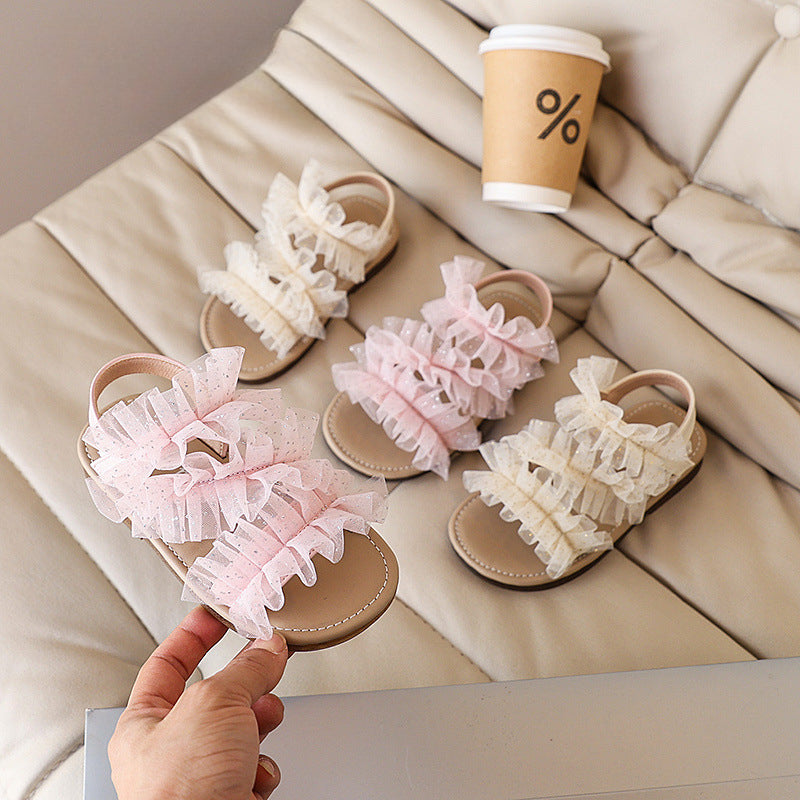 Girls Birthday Princess Shoes Summer Children Soft Sole Shoes