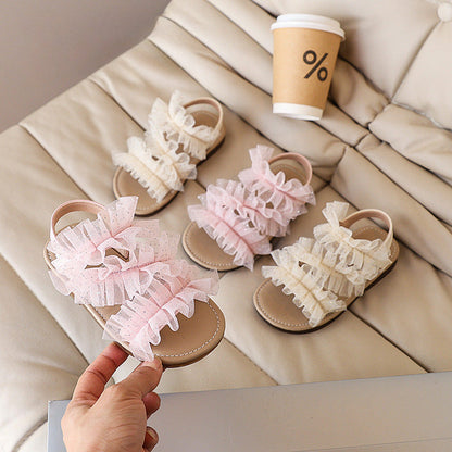 Girls Birthday Princess Shoes Summer Children Soft Sole Shoes