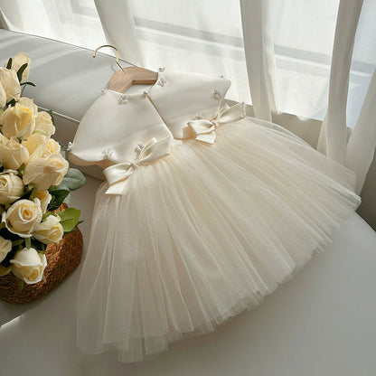 Baby Girl One-year-old Princess Dress Birthday Party Dress Girls Christening Dresses