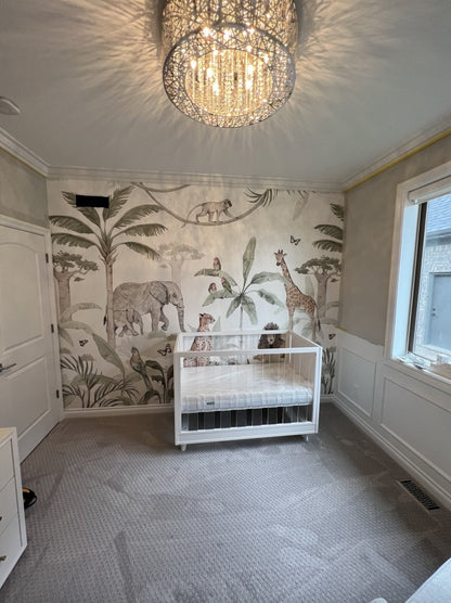 African Safari Mural