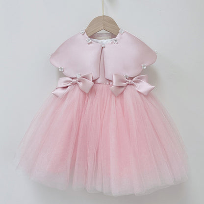 Baby Girl One-year-old Princess Dress Birthday Party Dress Girls Christening Dresses