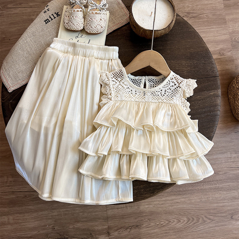 Girls Resort Outfit Girls Summer Holiday Outfit Two piece Set