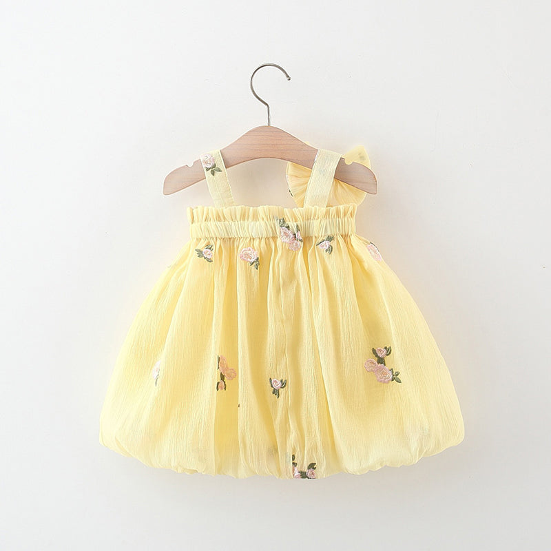 Girls Summer Holiday Dress Girls Cute Resort Dress