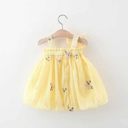 Girls Summer Holiday Dress Girls Cute Resort Dress